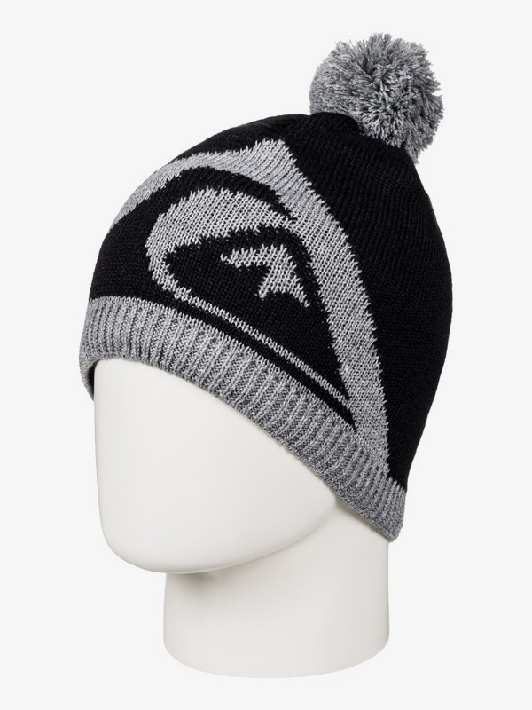 quiksilver, Barrow - Gorro para Hombre, BLACK (kvj0) 0 Barrow - Gorro para Hombre Negro EQYHA03067 Quiksilver