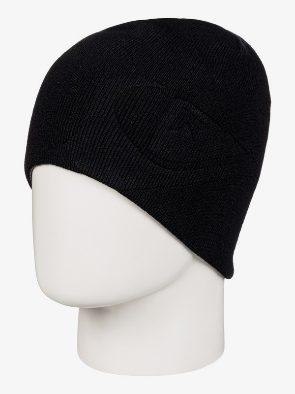 quiksilver, M&W - Wendbares-Beanie für Männer, BLACK (kvj0) 0 M&W - Wendbares-Beanie für Männer Schwarz EQYHA03070 Quiksilver
