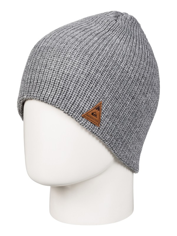 quiksilver, Silas Beanie, GREY HEATHER (kpgh) 0 Silas Beanie EQYHA03072 Quiksilver
