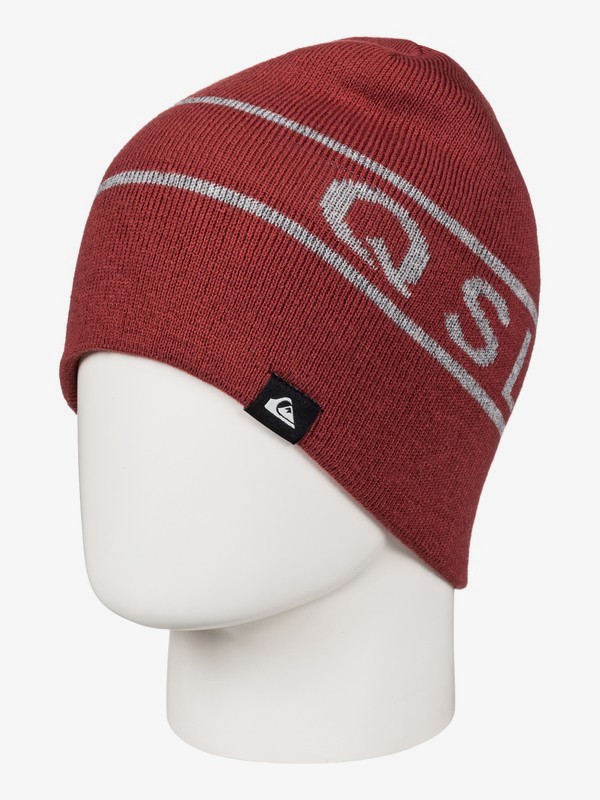 quiksilver, Knox - Gorro para Hombre, KETCHUP RED (rqp0) 0 Knox - Gorro para Hombre Rojo EQYHA03073 Quiksilver