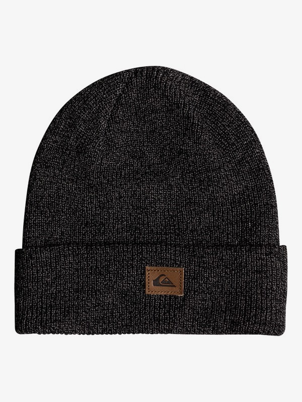 quiksilver, Performed Cuff Beanie, MEDIUM GREY HEATHER (kpvh) 0 Performed Cuff Beanie Black EQYHA03089 Quiksilver