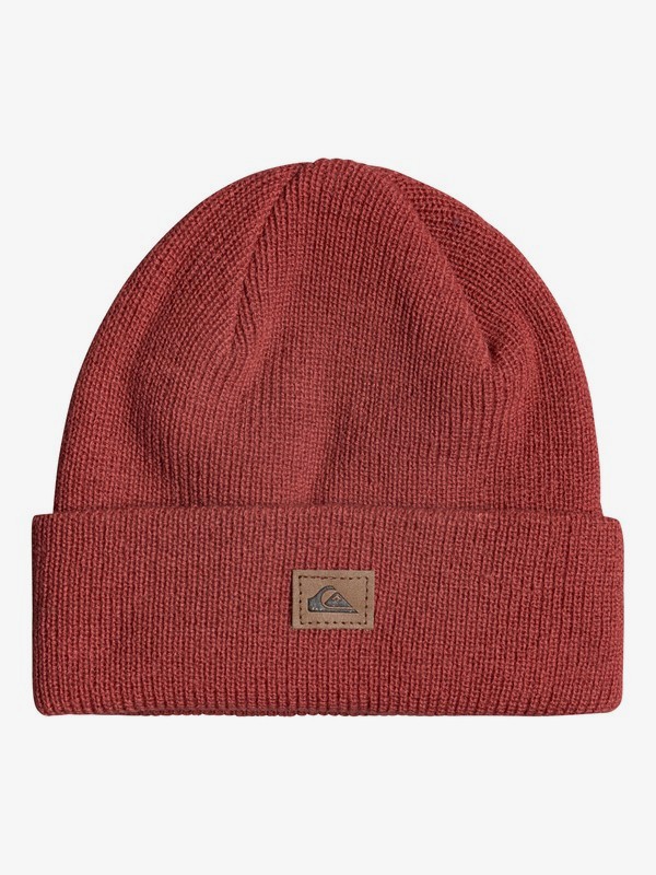 quiksilver, Performed Cuff Beanie, GARNET (rqk0) 0 Performed Cuff Beanie Red EQYHA03089 Quiksilver