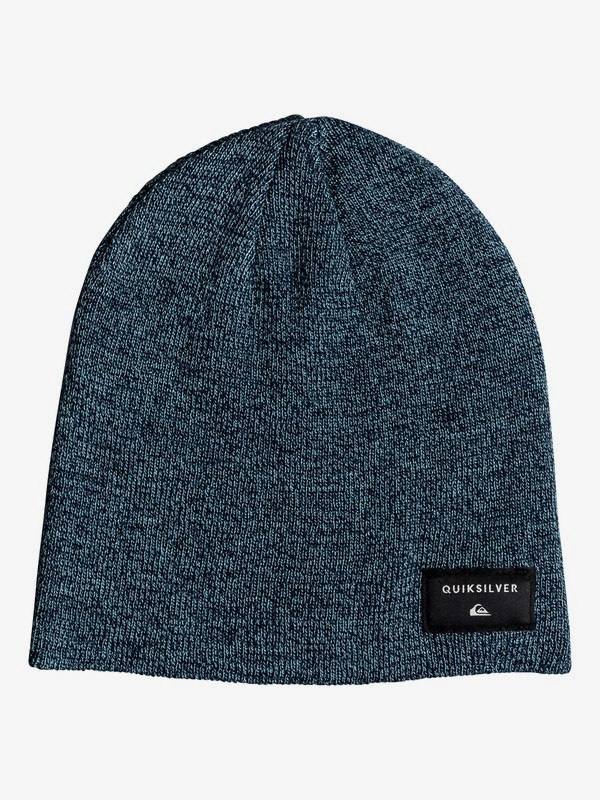 quiksilver, Cushy - Bonnet pour Homme, MEDIEVAL BLUE HEATHER (bteh) 0 Cushy - Bonnet pour Homme Bleu EQYHA03101 Quiksilver