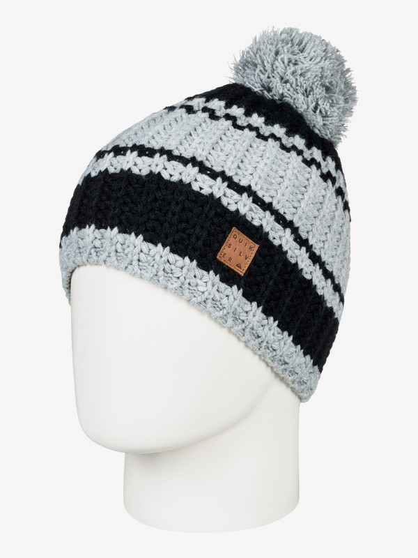 quiksilver, Shaw Beanie, BLACK (kvj0) 0 Shaw Beanie Black EQYHA03152 Quiksilver