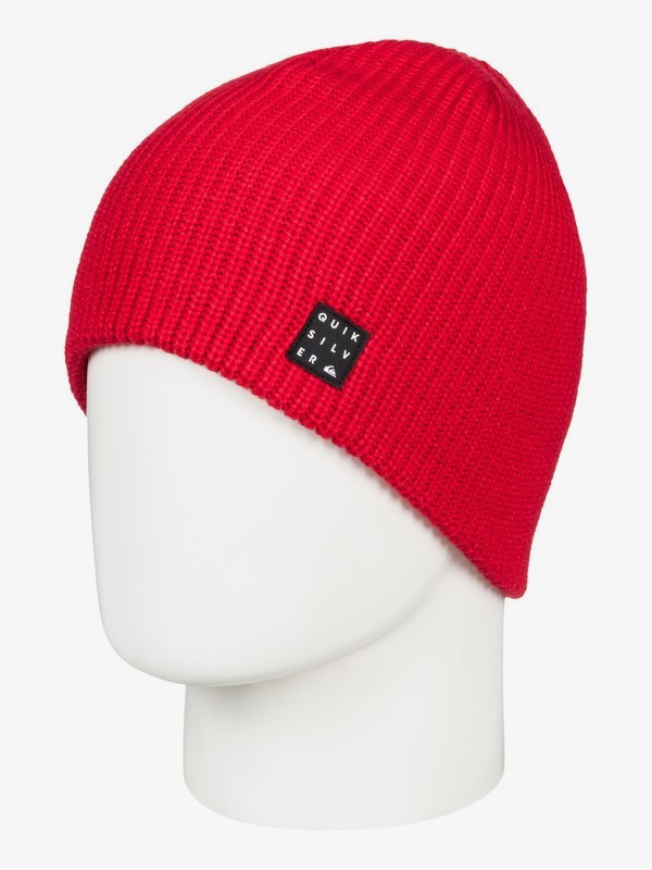 quiksilver, Silas - Bonnet pour Homme, FLAME (rpz0) 0 Silas - Bonnet pour Homme Rouge EQYHA03155 Quiksilver