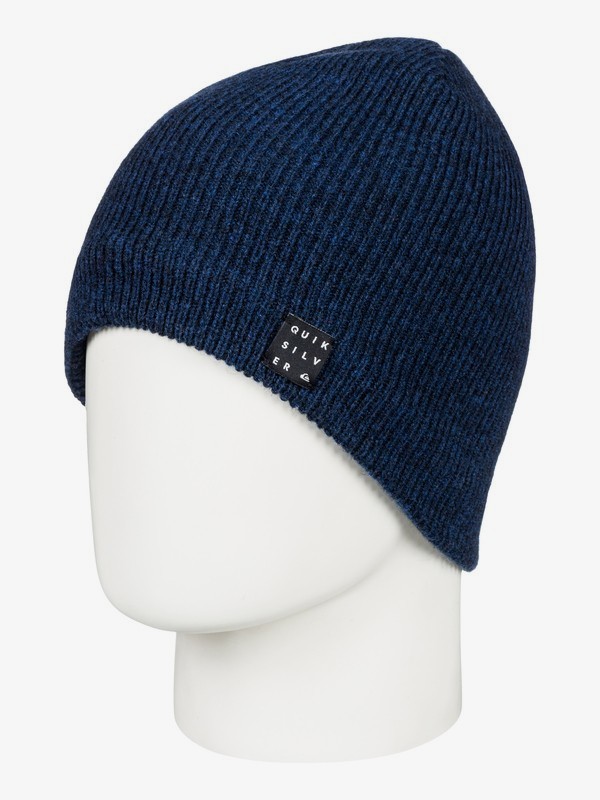 quiksilver, Snowly - Bonnet pour Homme, DRESS BLUES (btk0) 0 Snowly - Bonnet pour Homme Bleu EQYHA03157 Quiksilver