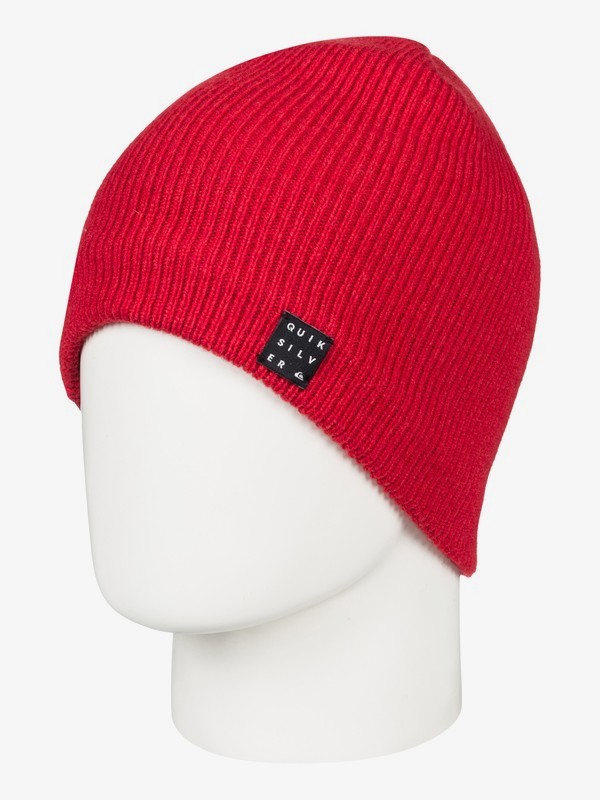 quiksilver, Snowly - Bonnet pour Homme, FLAME (rpz0) 0 Snowly - Bonnet pour Homme Rouge EQYHA03157 Quiksilver