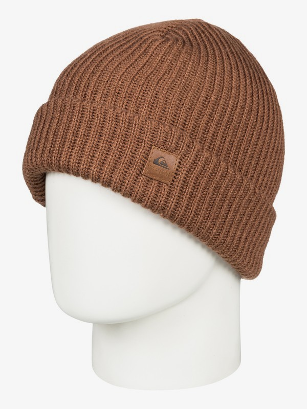 quiksilver, Routine Beanie, GOLDEN BROWN (cpd0) 0 Routine Beanie Brown EQYHA03158 Quiksilver