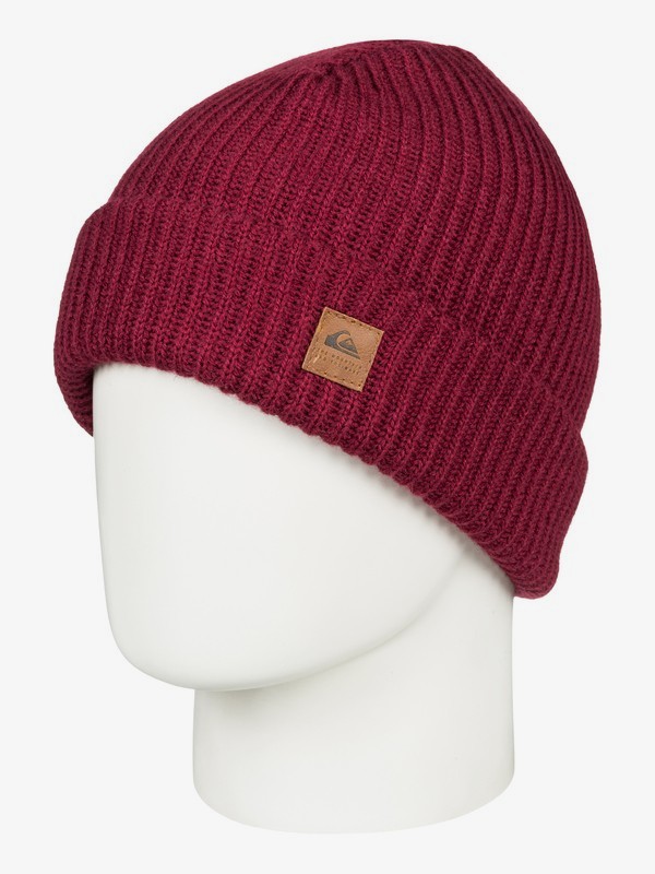 quiksilver, Routine Beanie, SUN-DRIED TOMATO (rzc0) 0 Routine Beanie Red EQYHA03158 Quiksilver