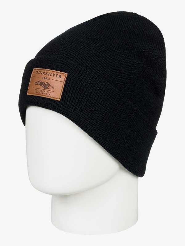 quiksilver, Brigade - Gorro para Hombre, BLACK (kvj0) 0 Brigade - Gorro para Hombre Negro EQYHA03160 Quiksilver