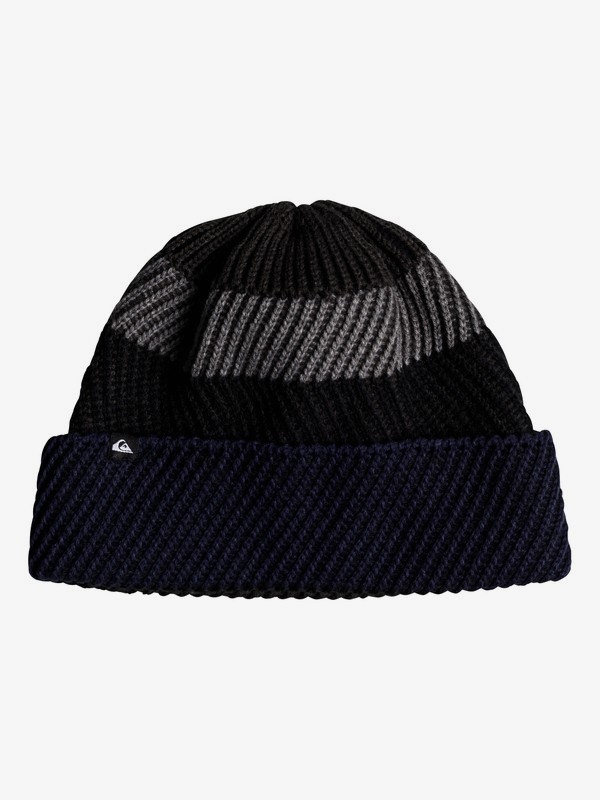 quiksilver, Quikstripe - Bonnet pour Homme, MEDIEVAL BLUE (bte0) 0 Quikstripe - Bonnet pour Homme Bleu EQYHA03171 Quiksilver