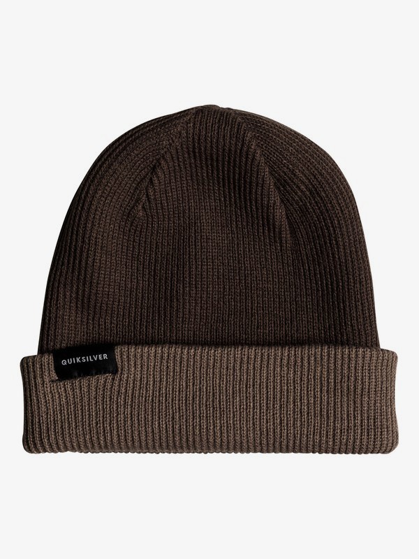 quiksilver, Performed Color Block 2 - Bonnet réversible pour Homme, CHOCOLATE BROWN (csd0) 0 Performed Color Block 2 - Bonnet réversible pour Homme Marron EQYHA03172 Quiksilver