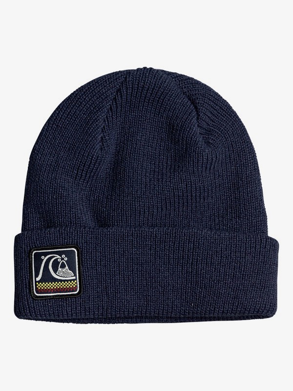 quiksilver, Underco Cuff Beanie, NAVY BLAZER (byj0) 0 Underco Cuff Beanie Blue EQYHA03224 Quiksilver