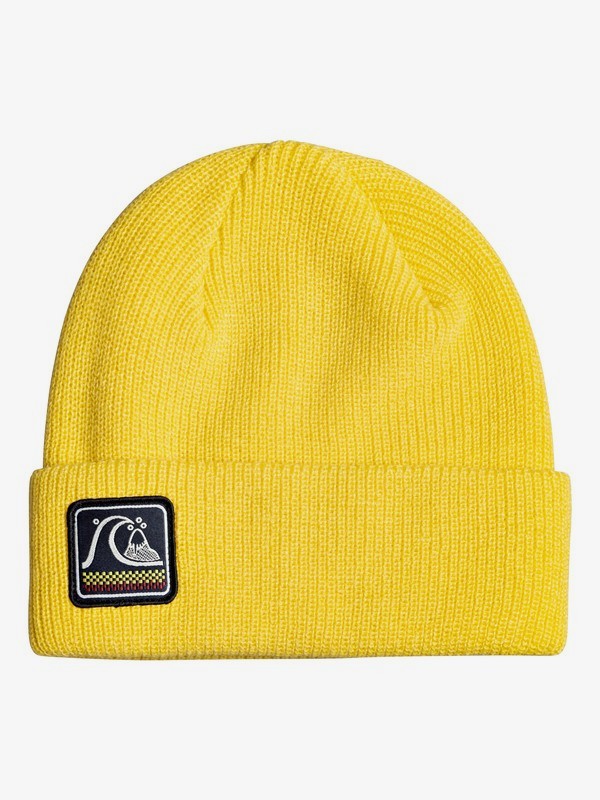 quiksilver, Underco Cuff Beanie, MISTED YELLOW (yhl0) 0 Underco Cuff Beanie Yellow EQYHA03224 Quiksilver