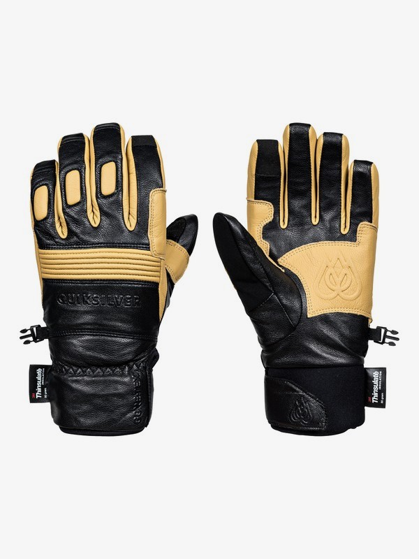 quiksilver, TR Natural GORE-TEX® Snowboard/Ski Gloves, BLACK (kvj0) 0 TR Natural GORE-TEX® Snowboard/Ski Gloves Black EQYHN03091 Quiksilver
