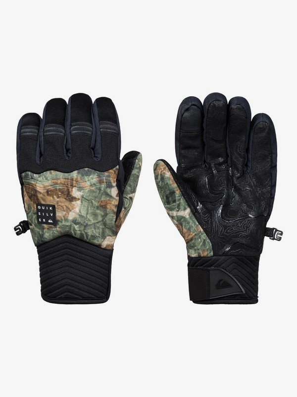 quiksilver, Method Snowboard/Ski Gloves, GRAPE LEAF_TANENBAUM (cre2) 0 Method Snowboard/Ski Gloves Brown EQYHN03108 Quiksilver