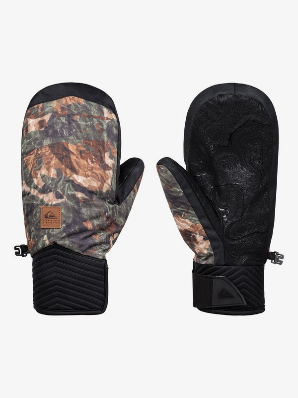 quiksilver, Method Snowboard/Ski Gloves, GRAPE LEAF_TANENBAUM (cre2) 0 Method Snowboard/Ski Gloves Brown EQYHN03109 Quiksilver