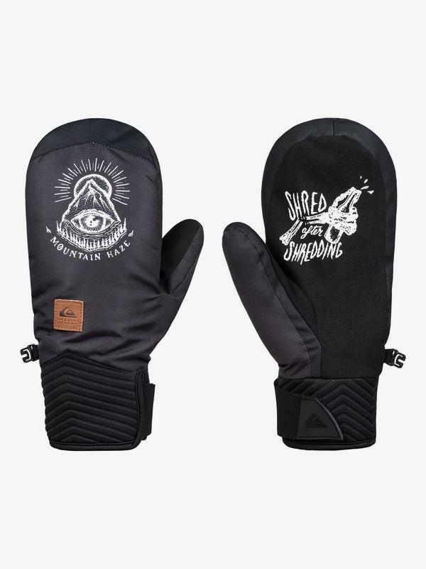 quiksilver, Method Snowboard/Ski Gloves, WHITE_MOUNTAIN HAZE GLOVE (wbk5) 0 Method Snowboard/Ski Gloves White EQYHN03109 Quiksilver