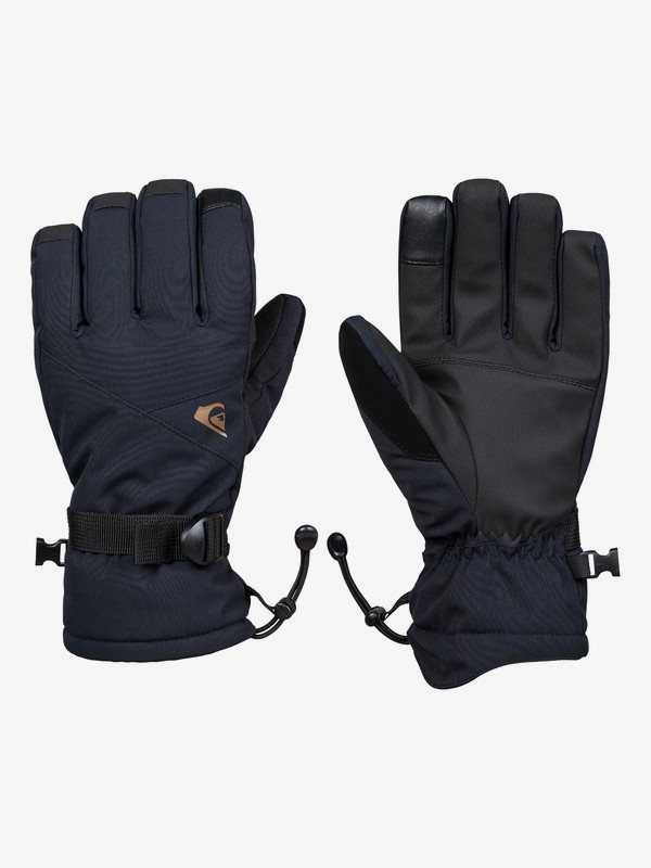 quiksilver, Mission Snowboard/Ski Gloves, BLACK (kvj0) 0 Mission Snowboard/Ski Gloves Black EQYHN03111 Quiksilver