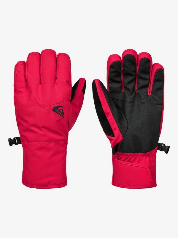 quiksilver, Сноубордические перчатки Cross, FLAME (rpz0) 0 Сноубордические перчатки Cross Красный EQYHN03113 Quiksilver