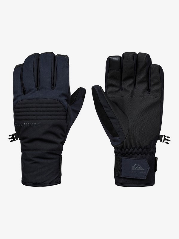 quiksilver, Hill GORE-TEX® Snowboard/Ski Gloves, BLACK (kvj0) 0 Hill GORE-TEX® Snowboard/Ski Gloves Black EQYHN03118 Quiksilver
