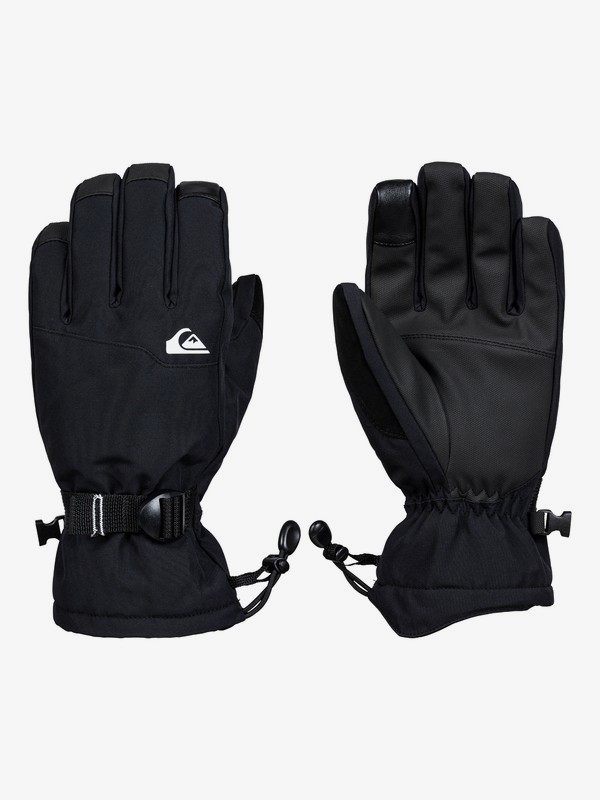 quiksilver, Mission Snowboard/Ski Gloves, BLACK (kvj0) 0 Mission Snowboard/Ski Gloves Black EQYHN03125 Quiksilver