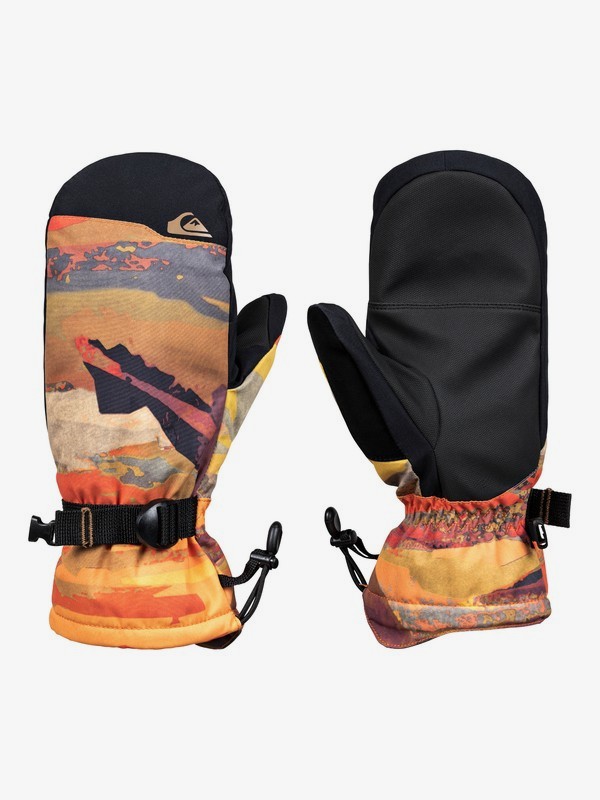 quiksilver, Mission Snowboard/Ski Mittens, BARN RED MATTE PAINTING (rqj1) 0 Mission Snowboard/Ski Mittens Red EQYHN03126 Quiksilver