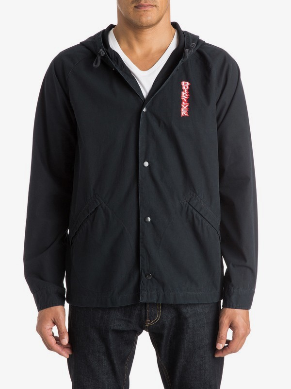 quiksilver, Gateway Coach - Cortavientos, ANTHRACITE (kvj0) 0 Gateway Coach - Cortavientos EQYJK03165 Quiksilver