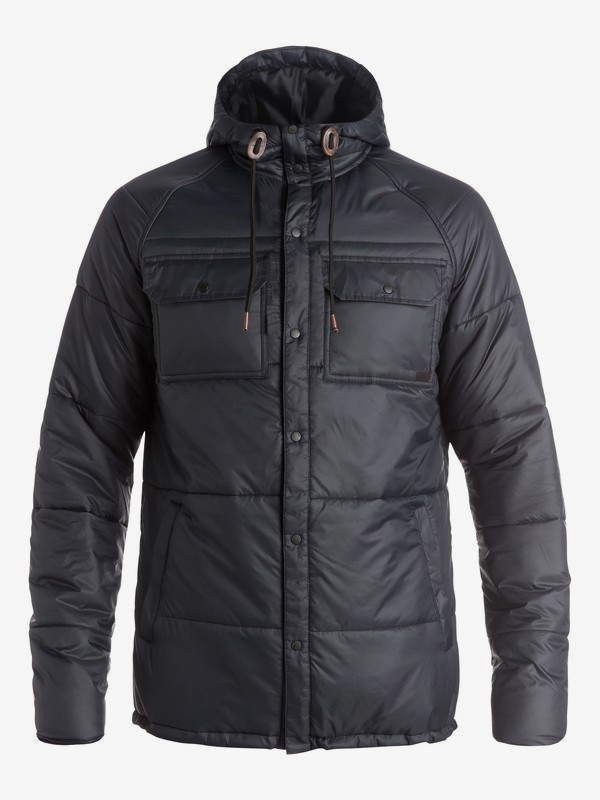 quiksilver, Mileage - Insulator Jacket, BLACK (kvj0) 0 Mileage - Insulator Jacket EQYJK03211 Quiksilver
