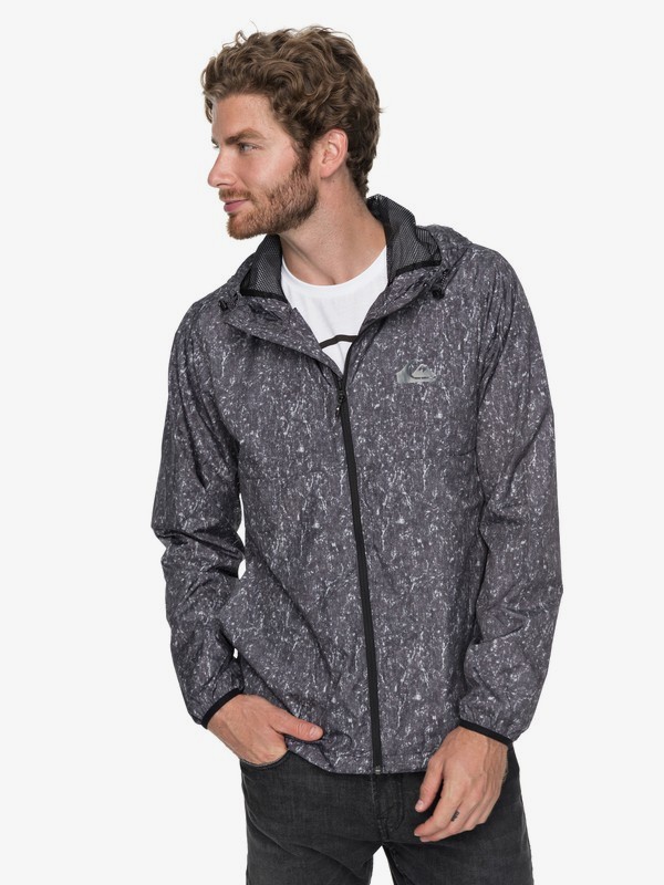quiksilver, Everyday - Windbreaker für Männer, TARMAC ACID PRINT (kta6) 0 Everyday - Windbreaker für Männer Schwarz EQYJK03395 Quiksilver