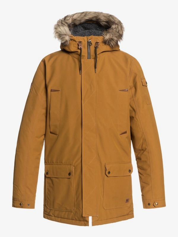 quiksilver, Парка Ferris, GOLDEN BROWN (cpd0) 0 Парка Ferris Коричневый EQYJK03408 Quiksilver