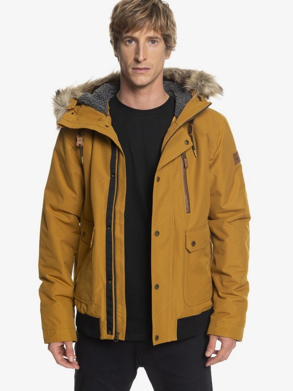 quiksilver, Куртка Arris, GOLDEN BROWN (cpd0) 0 Куртка Arris Коричневый EQYJK03411 Quiksilver