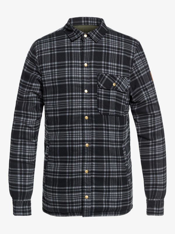 plaid over shirts