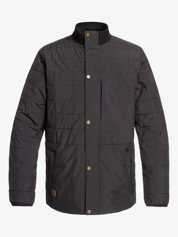 quiksilver, Cruiser Water-Resistant Insulated Jacket, BLACK (kvj0) 0 Cruiser Water-Resistant Insulated Jacket Black EQYJK03478 Quiksilver