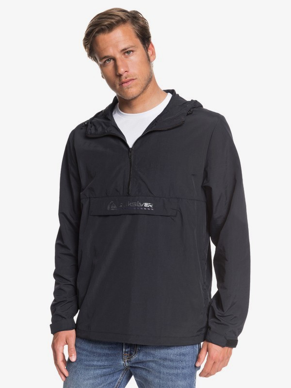 quiksilver, The St Comp Water-Repellent Anorak, BLACK (kvj0) 0 The St Comp Water-Repellent Anorak Black EQYJK03485 Quiksilver