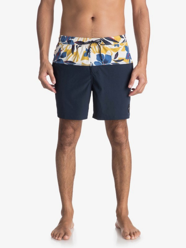 quiksilver, Cut Out 17" - Traje De Baño para Hombre, NAVY BLAZER (byj6) 0 Cut Out 17" - Traje De Baño para Hombre Azul EQYJV03293 Quiksilver