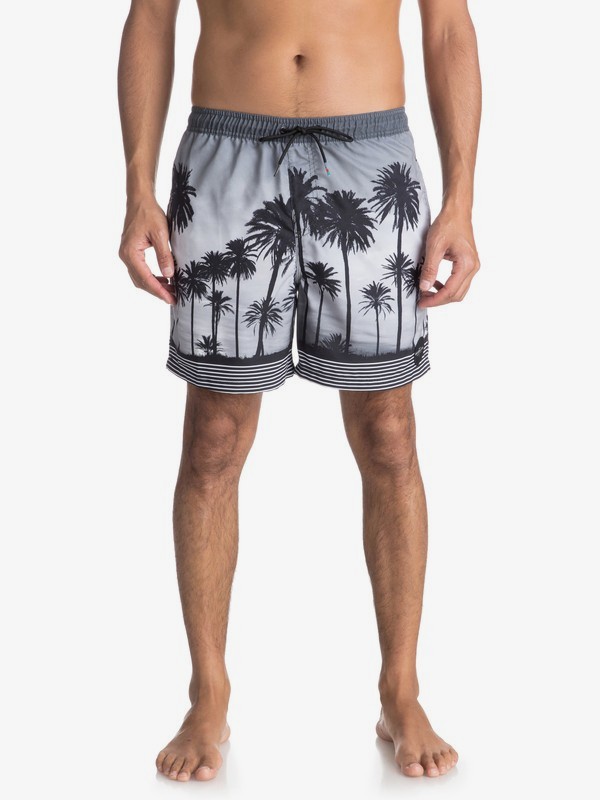 quiksilver, Sunset Vibes 17" - Traje De Baño para Hombre, BLACK (kvj6) 0 Sunset Vibes 17" - Traje De Baño para Hombre Negro EQYJV03303 Quiksilver