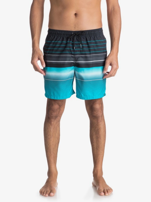 quiksilver, Swell Vision 17" - Swim Shorts for Men, BLACK (kvj6) 0 Swell Vision 17" - Swim Shorts for Men Black EQYJV03305 Quiksilver