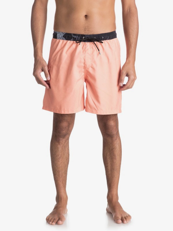 quiksilver, Lava Logo 17" - Traje De Baño para Hombre, CADMIUM (nhj6) 0 Lava Logo 17" - Traje De Baño para Hombre Naranja EQYJV03309 Quiksilver