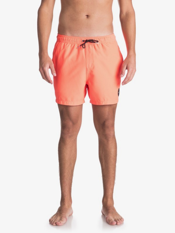 quiksilver, Everyday 15" Swim Shorts, FIERY CORAL (mkz0) 0 Everyday 15" Swim Shorts Pink EQYJV03318 Quiksilver