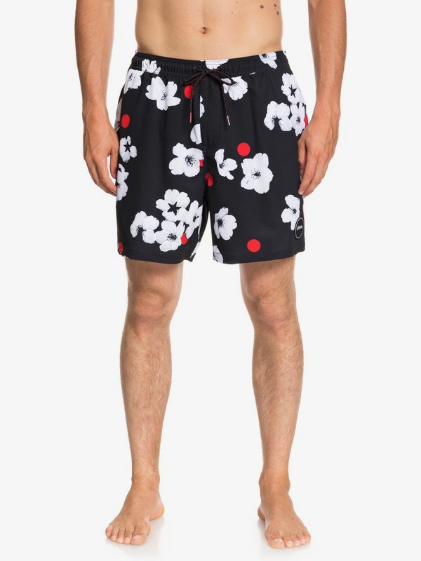 quiksilver, Variable 17" - Swim Shorts for Men, BLACK (kvj6) 0 Variable 17" - Swim Shorts for Men Black EQYJV03358 Quiksilver