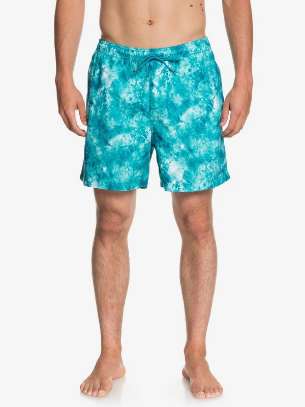 quiksilver, Boardshorts Volley Shibori de 17", TYPHOON (bny6) 0 Boardshorts Volley Shibori de 17" Azul EQYJV03361 Quiksilver