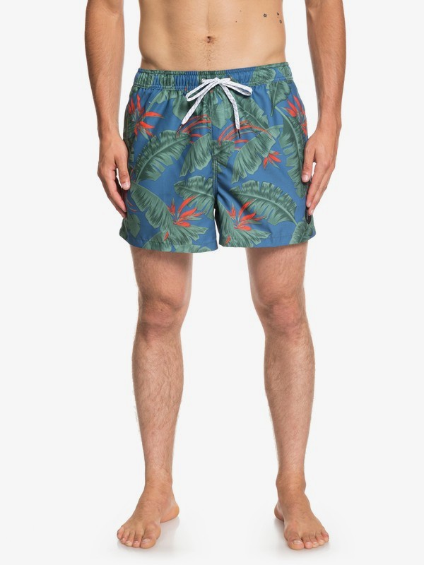 quiksilver, Poolsider 15" - Short de Natación para Hombre, STELLAR (bnt6) 0 Poolsider 15" - Short de Natación para Hombre Azul EQYJV03398 Quiksilver