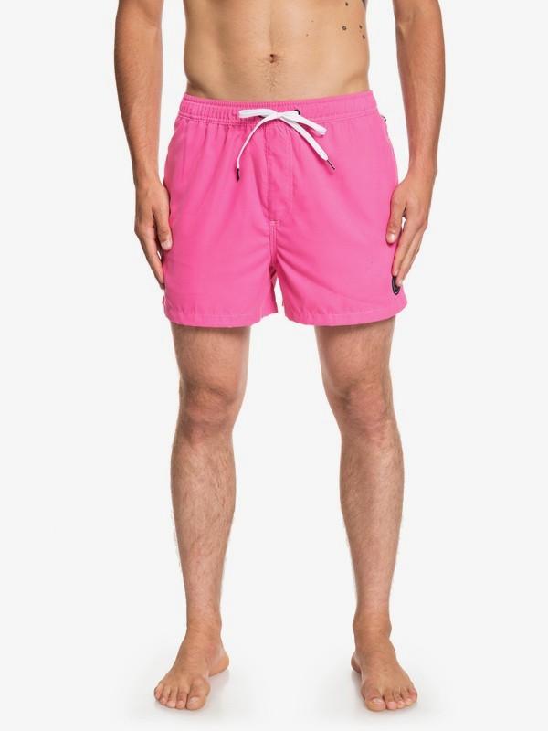 quiksilver, Everyday 15" - Short de Natación para Hombre, CARMINE ROSE (mjq0) 0 Everyday 15" - Short de Natación para Hombre Rosa EQYJV03407 Quiksilver