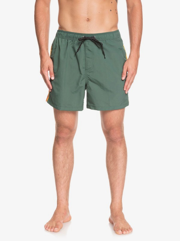 quiksilver, Vibes 16" - Swim Shorts, GARDEN TOPIARY (grt0) 0 Vibes 16" - Swim Shorts Green EQYJV03411 Quiksilver