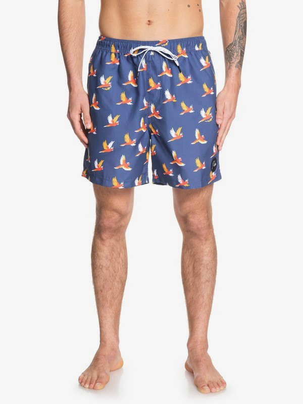 quiksilver, Cockatoo 17" Swim Shorts, TRUE NAVY (bzp6) 0 Cockatoo 17" Swim Shorts Blue EQYJV03446 Quiksilver