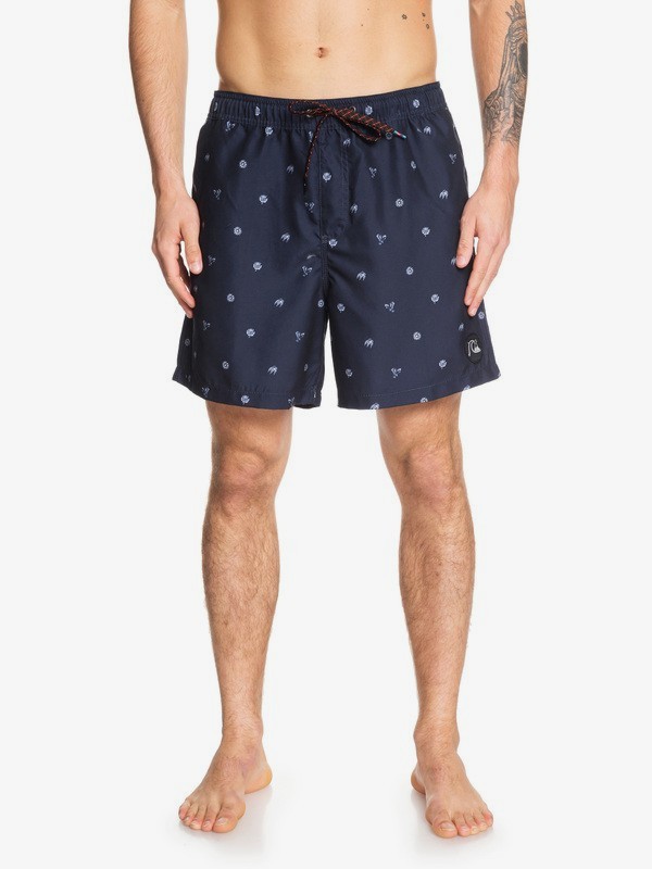 quiksilver, Voodoo 17" Swim Shorts, NAVY BLAZER (byj6) 0 Voodoo 17" Swim Shorts Blue EQYJV03449 Quiksilver