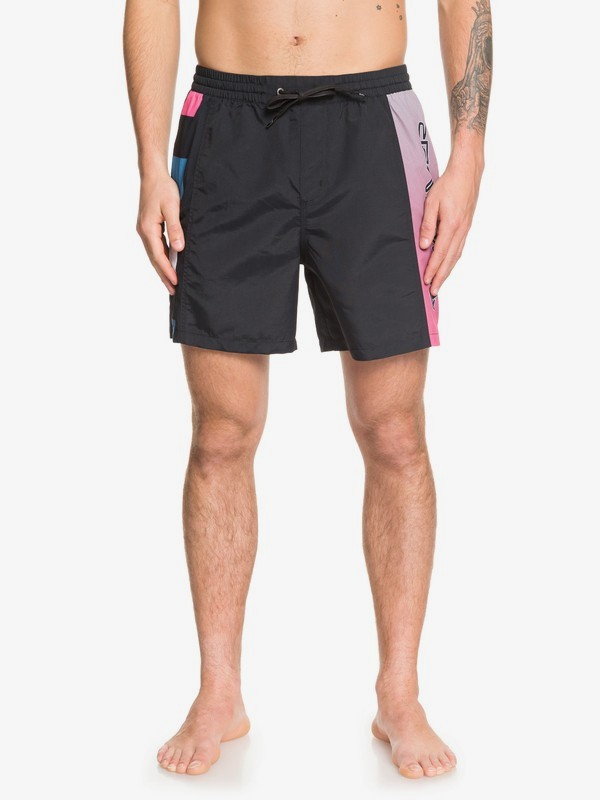 quiksilver, St Comp - Short de Natación para Hombre, BLACK (kvj6) 0 St Comp - Short de Natación para Hombre Negro EQYJV03527 Quiksilver