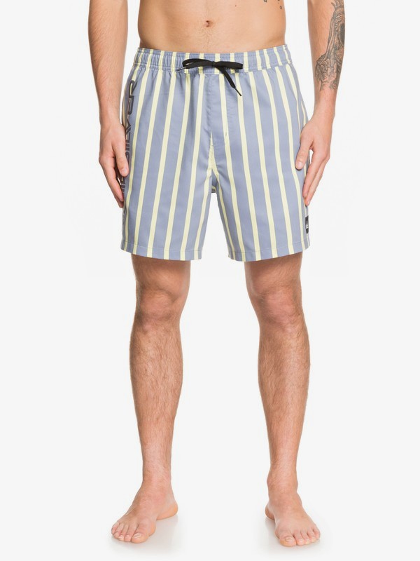 quiksilver, World Force Volleys, STONE WASH (bkj6) 0 World Force Volleys Blue EQYJV03528 Quiksilver