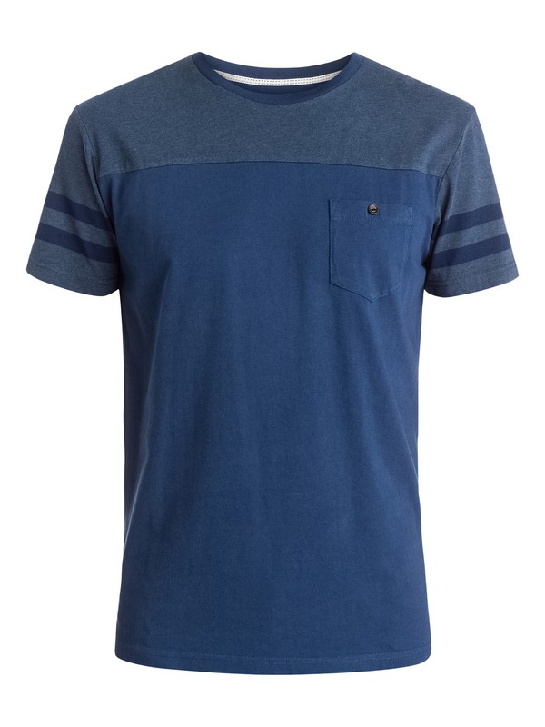 quiksilver, Simmer Man T-Shirt, MEDIEVAL BLUE (bte0) 0 Simmer Man T-Shirt EQYKT03256 Quiksilver